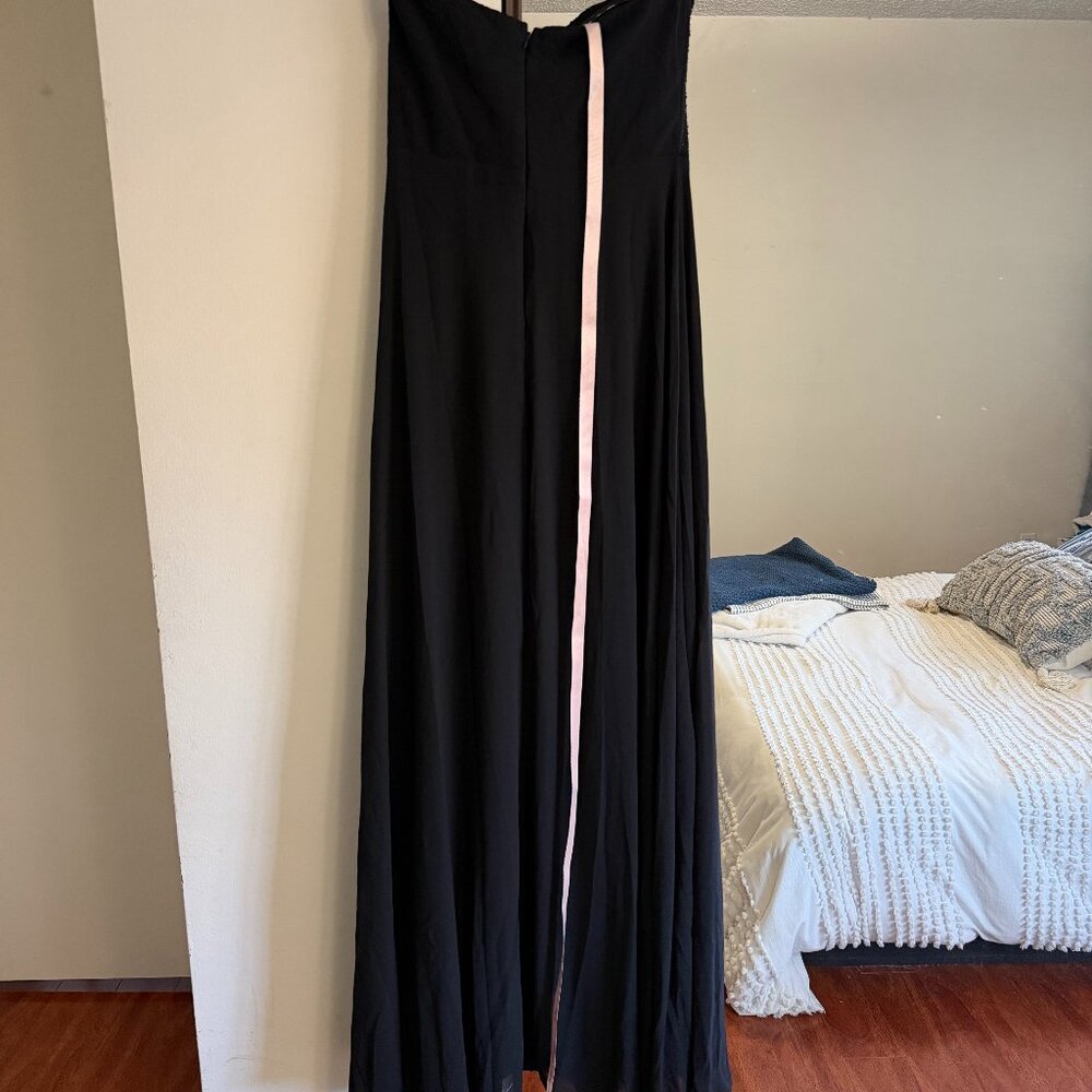 Strapless Black Dress - Picture 4 of 4